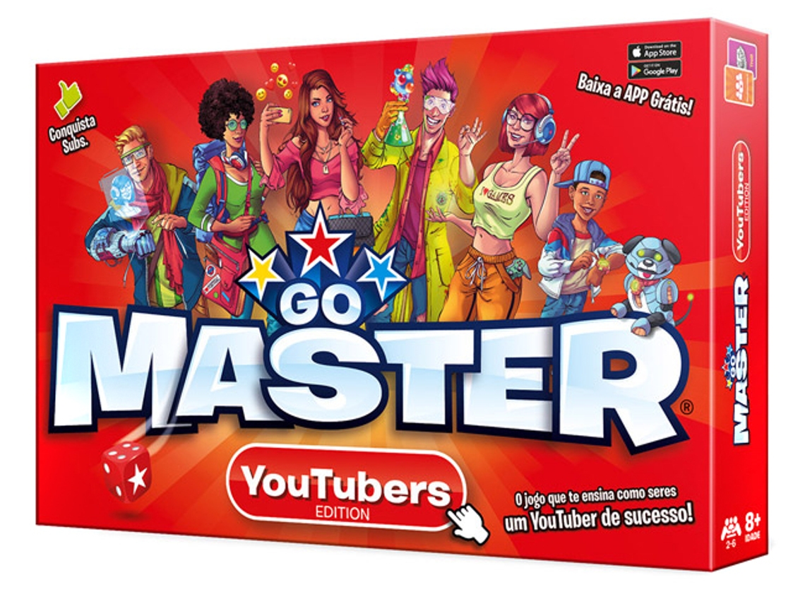 Jogo de Tabuleiro CREATIVE TOYS Go Masters rs Edition (Português -  Idade Mínima: 8)